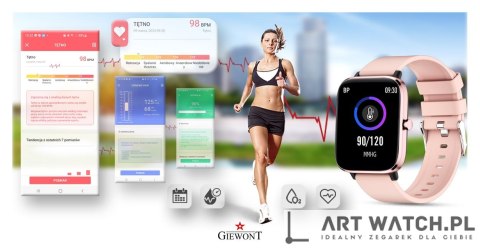 Smartwatch Giewont Różowy GW230-1 