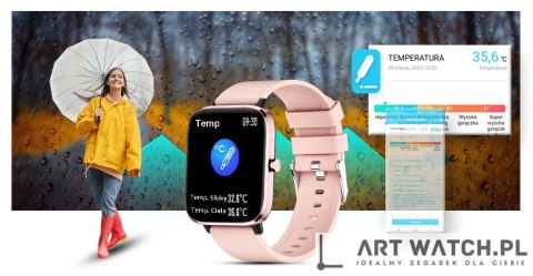 Smartwatch Giewont Różowy GW230-1 