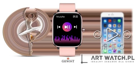 Smartwatch Giewont Różowy GW230-1 