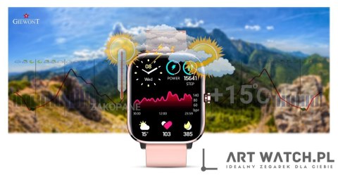 Smartwatch Giewont Różowy GW230-1 