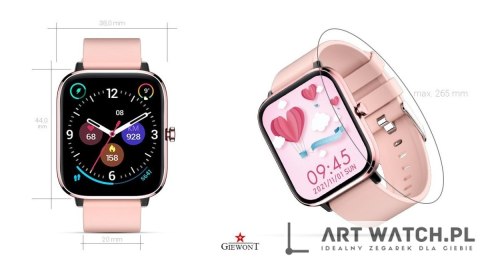 Smartwatch Giewont Różowy GW230-1 