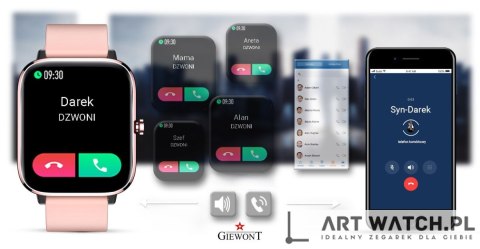 Smartwatch Giewont Różowy GW230-1 