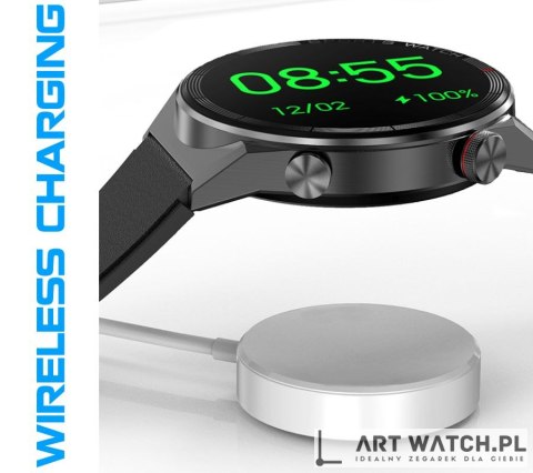 Smartwatch Rubicon RNCE99 Black Metal + Silicon SMARUB194