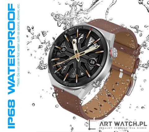 Smartwatch Rubicon RNCE99 Black Metal + Silicon SMARUB194