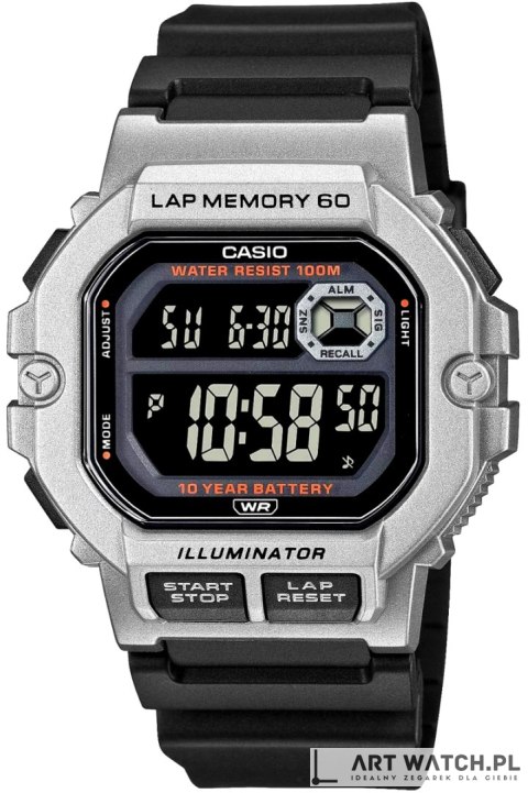 Zegarek CASIO WS-1400H-1BVEF + BOX Unisex