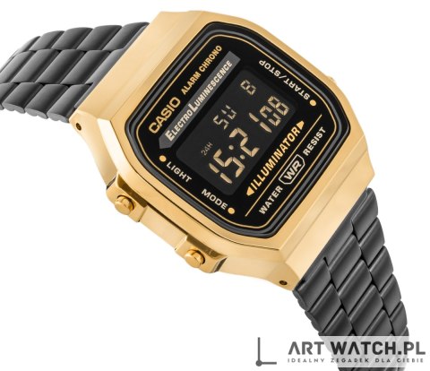 Zegarek Męski CASIO Vintage A168WEGB-1BEF + BOX