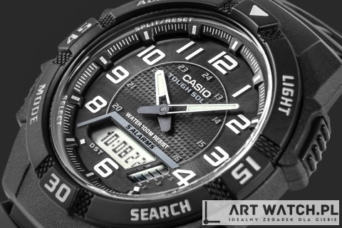 Zegarek CASIO AQ-S800W-1BVEF SOLAR + BOX