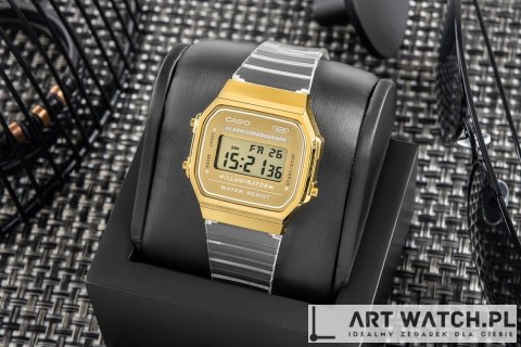 Zegarek Damski CASIO Vintage A168XESG-9AEF + BOX