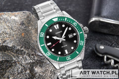 Zegarek Męski CASIO MDV-107D-3AVEF + BOX