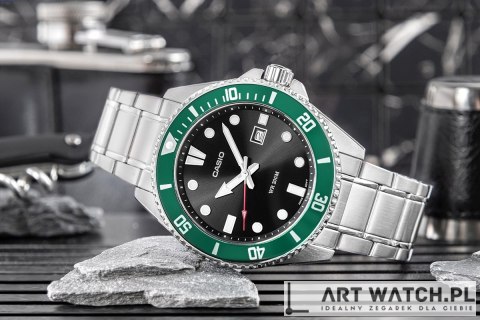 Zegarek Męski CASIO MDV-107D-3AVEF + BOX
