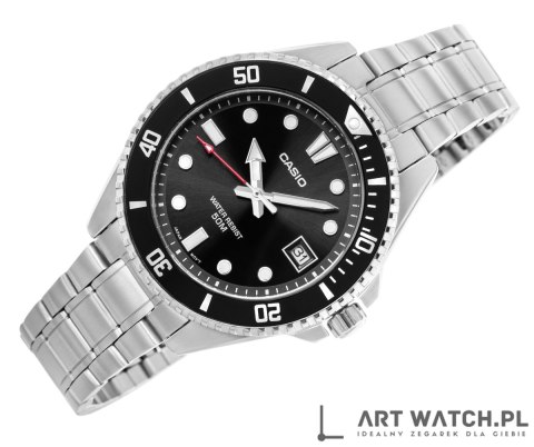 Zegarek Męski CASIO MDV-10D-1A1VEF + BOX