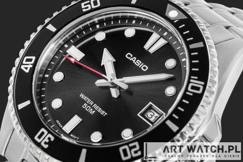 Zegarek Męski CASIO MDV-10D-1A1VEF + BOX