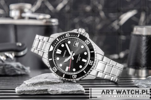 Zegarek Męski CASIO MDV-10D-1A1VEF + BOX