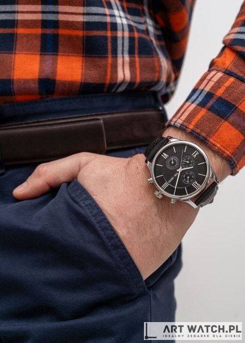 Zegarek Męski Paul Lorens PL11652A6-1A1