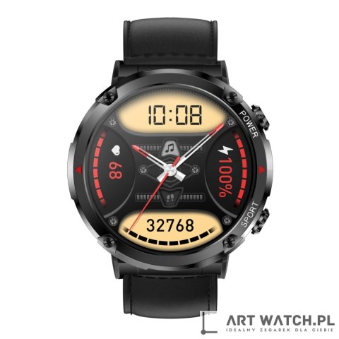 Smartwatch Gravity GT21-3 + Czarny Pasek Silikonowy