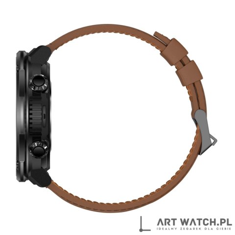 Smartwatch Gravity GT21-4 + Czarny Pasek Silikonowy