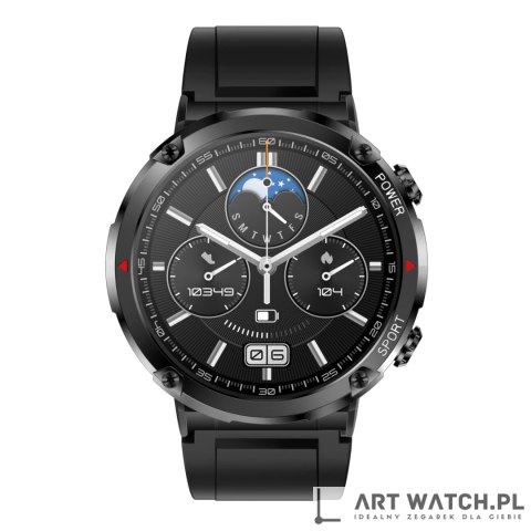 Smartwatch Gravity GT21-5 + Granatowy Pasek Silikonowy