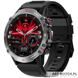Smartwatch VELTORI VT110-1 Czarny Pasek Silikonowy
