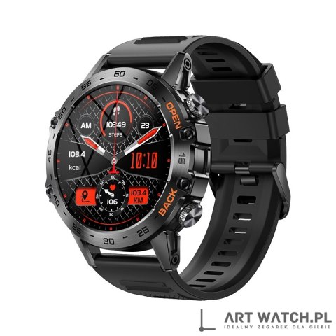 Smartwatch VELTORI VT120-1 Czarny Pasek Silikonowy