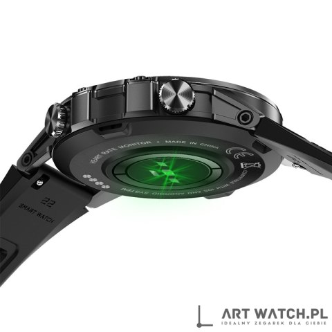 Smartwatch VELTORI VT120-1 Czarny Pasek Silikonowy