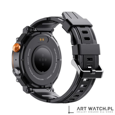 Smartwatch VELTORI VT130-1 Czarny Pasek Silikonowy