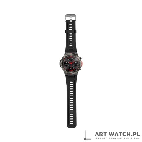 Smartwatch VELTORI VT140-1 Czarny Pasek Silikonowy