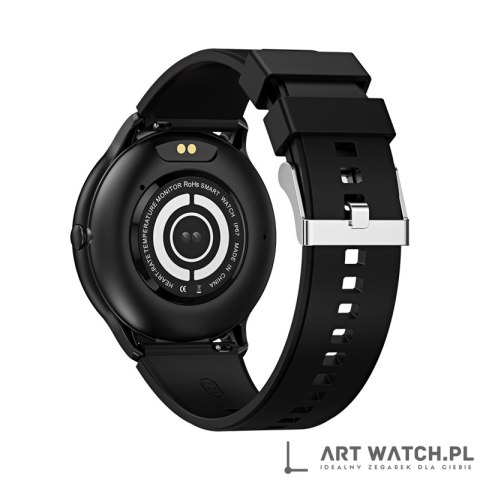 Smartwatch VELTORI VT160-1 Czarny Pasek Silikonowy