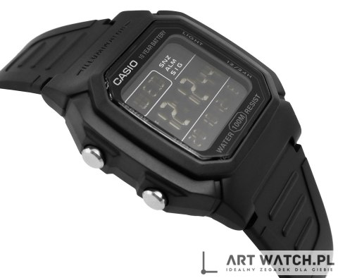 Zegarek Męski CASIO W-800H-1BVDF + BOX