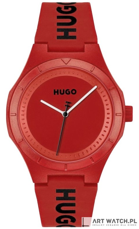 Zegarek Męski HUGO Lit For Him Red 1530346 + BOX