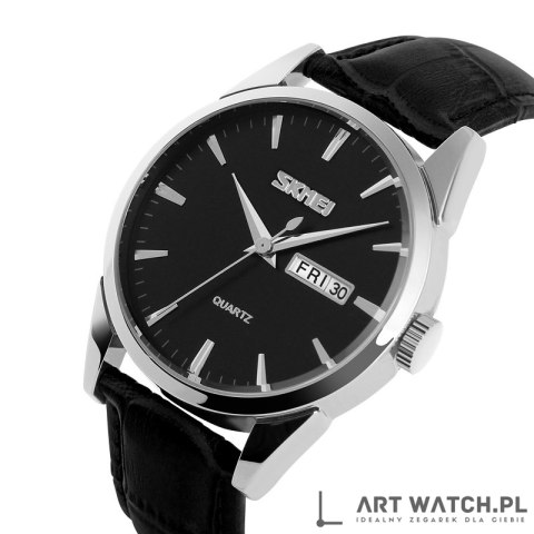Zegarek Męski Skmei 9073SIBK-B + BOX