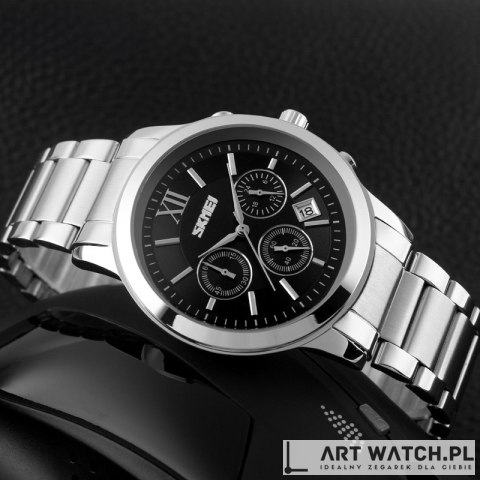 Zegarek Męski Skmei 9097BK + BOX