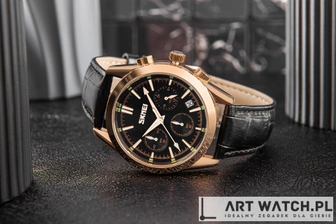 Zegarek Męski Skmei 9127BK + BOX