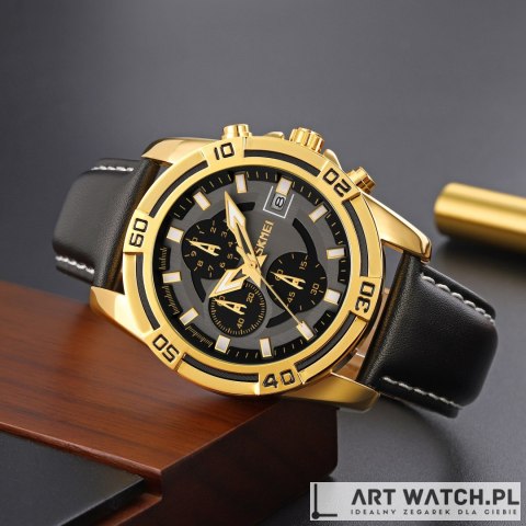 Zegarek Męski Skmei 9156GDBK + BOX