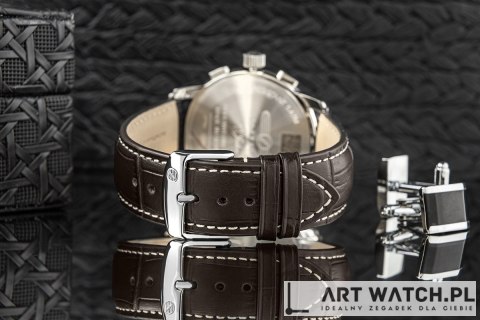 Zegarek Męski ZEPPELIN 100 Yahre Chronograph 8670-1 + BOX