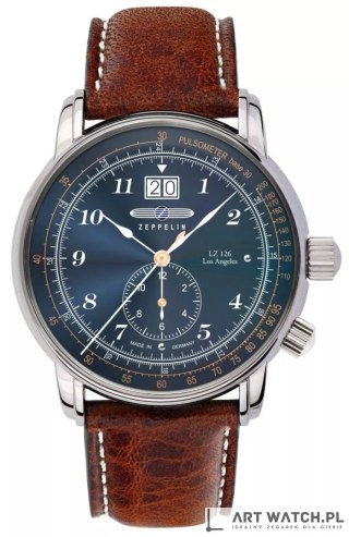 Zegarek Męski ZEPPELIN LZ126 Los Angeles 8644-3 + BOX