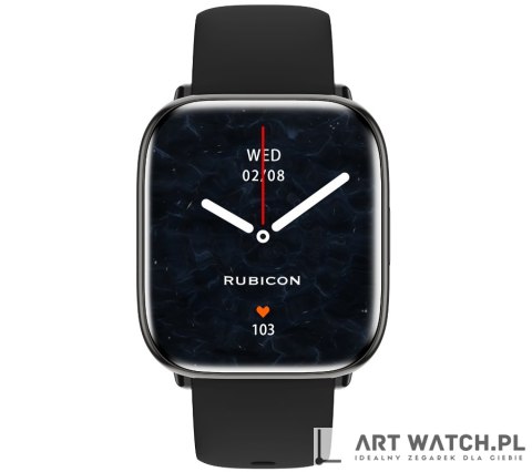 Smartwatch Damski Rubicon RNCF31 BLACK
