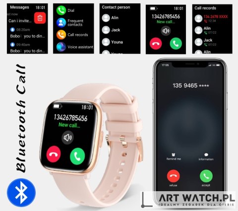 Smartwatch Damski Rubicon RNCF31 BLACK