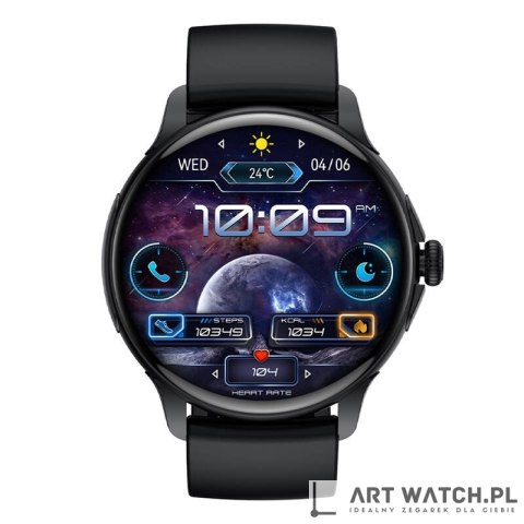 Smartwatch Damski Rubicon RNCF35 BLACK Bransoleta + Pasek