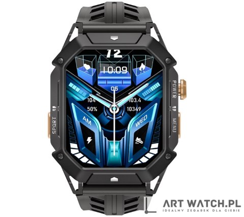 Smartwatch Męski Rubicon RNCF24-1 BLACK