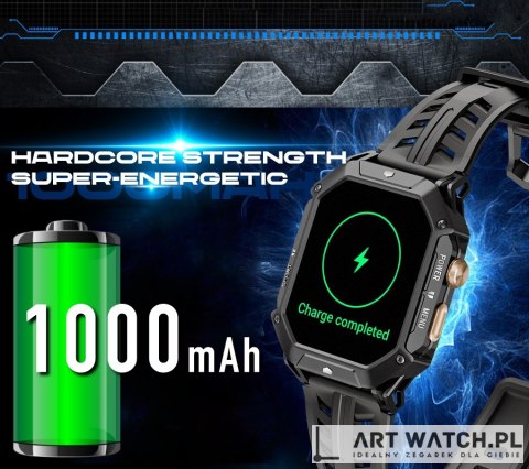 Smartwatch Męski Rubicon RNCF24-2 GREY