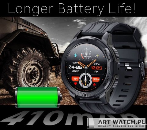 Smartwatch Męski Rubicon RNCF26-1 BLACK