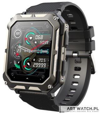 Smartwatch Męski Rubicon RNCF27 BLACK