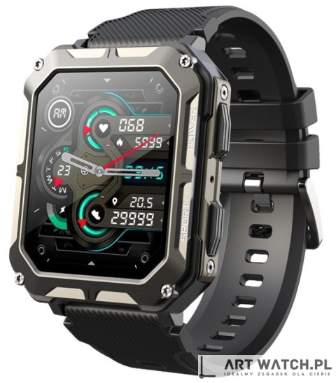 Smartwatch Męski Rubicon RNCF27 BLACK