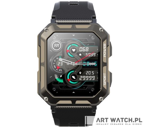Smartwatch Męski Rubicon RNCF27 BLACK
