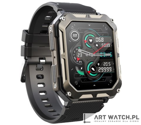 Smartwatch Męski Rubicon RNCF27 BLACK