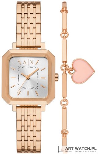Zegarek Damski + Bransoletka ARMANI EXCHANGE AX7164SET + BOX
