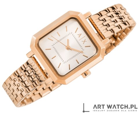Zegarek Damski + Bransoletka ARMANI EXCHANGE AX7164SET + BOX