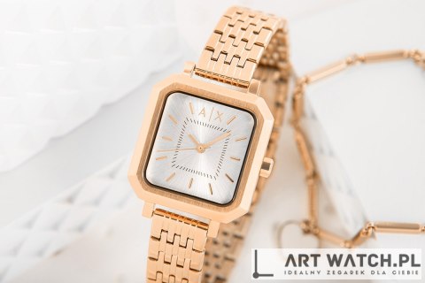 Zegarek Damski + Bransoletka ARMANI EXCHANGE AX7164SET + BOX