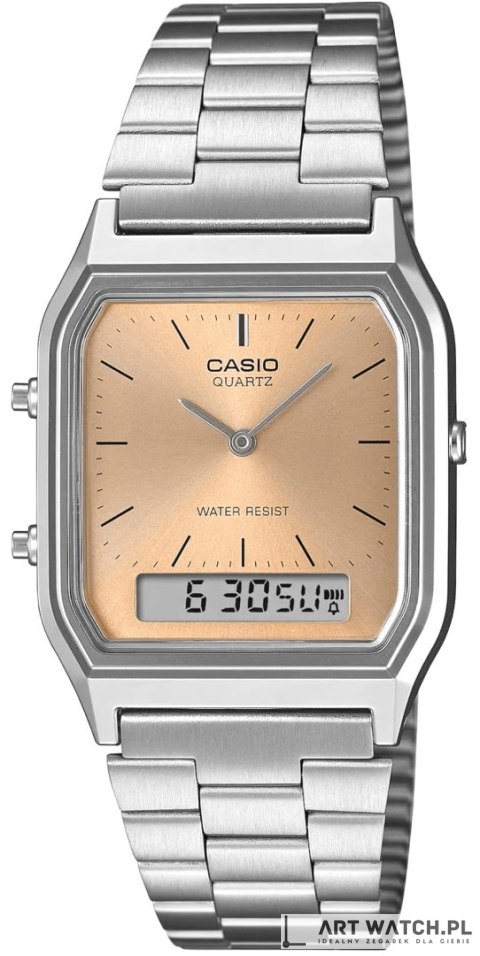Zegarek Damski CASIO AQ-230A-4AMQYDF + BOX