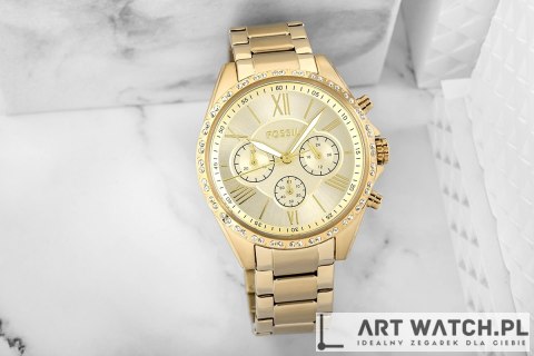Zegarek Damski FOSSIL Modern Courier Chronograph BQ3378 + BOX